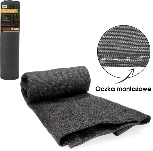 Plasă de umbrire pentru gard antracit 1,5 × 25 m 135 g/m² 90%