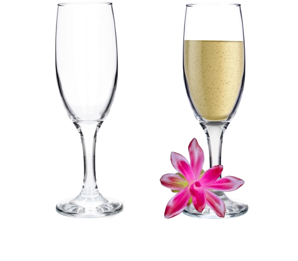 Set de pahare pentru șampanie LAV Misket 190 ml (6 buc)