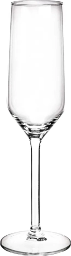 Rubin set 6 pahare pentru șampanie 220 ml