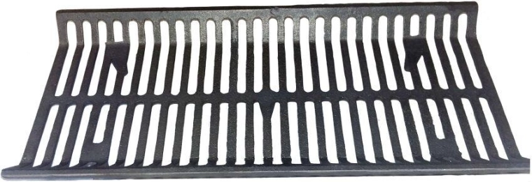 Grătar coș din fontă pentru șeminee și grătare 222 × 483 mm