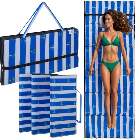 1 cm de spumă pentru confort chiar și pe plajă cu pietre