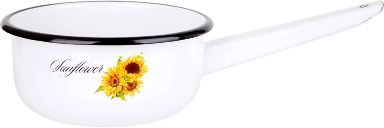 Crăticioară emailată Toro cu floarea-soarelui 1,5 l