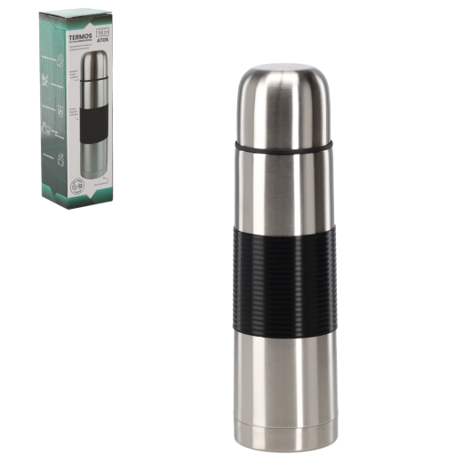 Termos ATOS 750 ml cu perete dublu din oțel inoxidabil