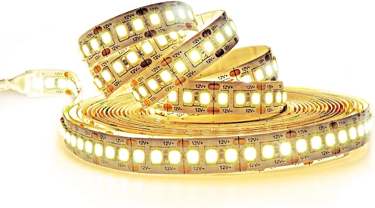 Solight bandă LED 5 m alb cald 3000 K, 198 LED/m, 16 W/m, IP20