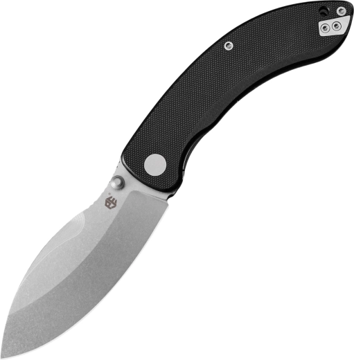 Petrified Fish Zonda cuțit de buzunar 9,5 cm, stonewash, G10 negru