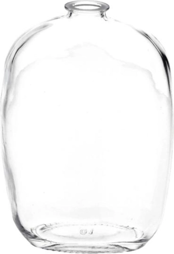 Vază din sticlă RAF 11 cm – vază decorativă transparentă