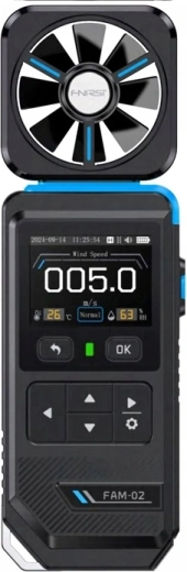 Anemometru digital FNIRSI FAM-02