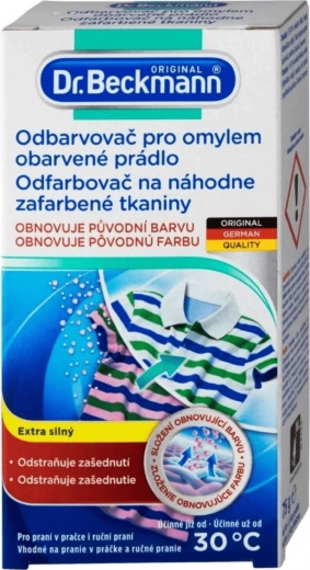 Dr. Beckmann decolorant pentru textile pătate accidental 75 g