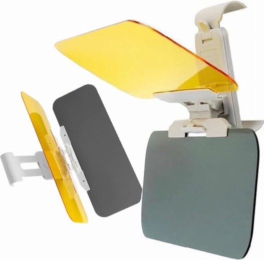 Parasolar auto anti-orbire 2 în 1 zi și noapte 32 × 13,5 cm