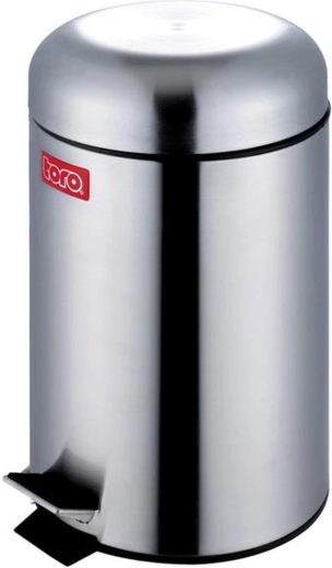 Coș retro pentru gunoi 20 l cu pedală, 30,5 × 46,5 cm