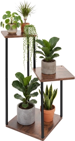 Suport pentru flori Gardlov loft 78 cm, 3 polițe