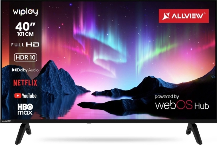 Allview televizor inteligent LED de 40" cu webOS