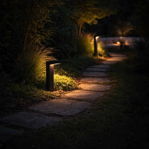 Iluminare automată datorită senzorului crepuscular
