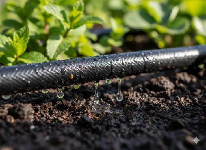 Irigare prin picurare precisă