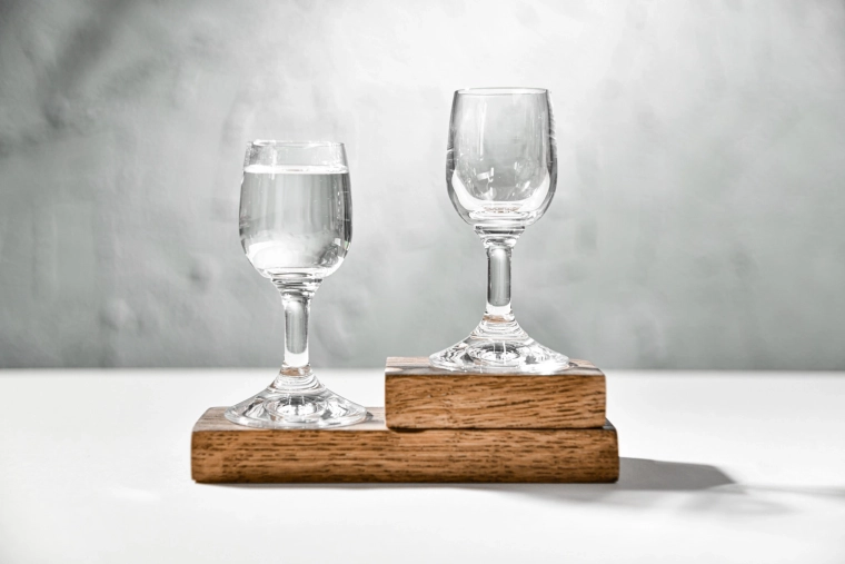 Set de pahare pentru votcă 35 ml Pure Krosno – 6 buc