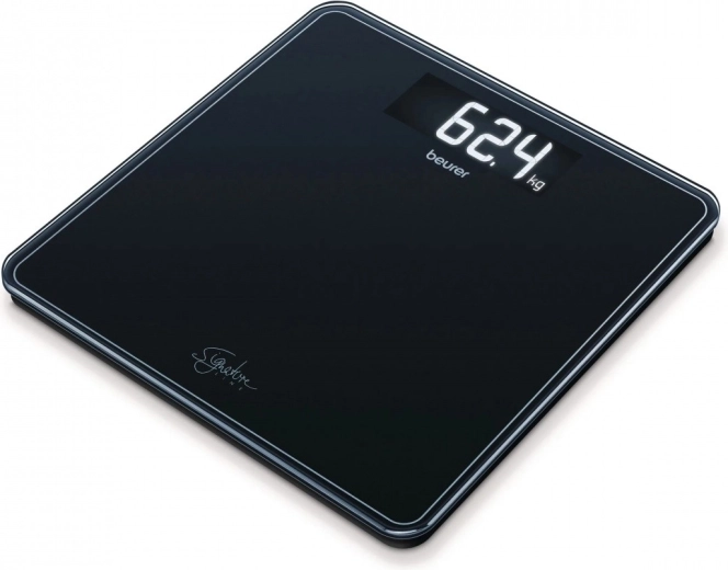 Cântar personal din sticlă Beurer SignatureLine GS 400, negru