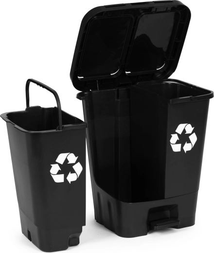 Inserturi detașabile cu mânere pentru golire rapidă