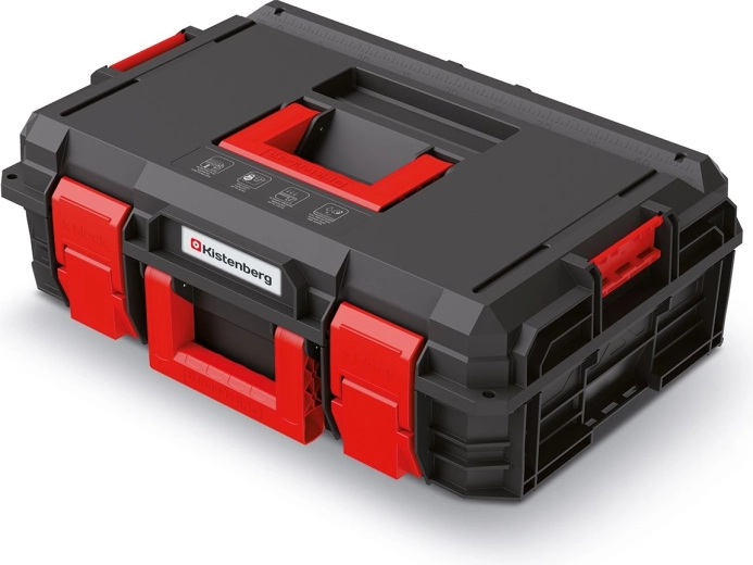 Geantă pentru scule X‑BLOCK PRO, 546 × 380 × 194 mm, negru