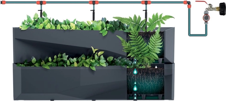 Irigare inteligentă cu flux