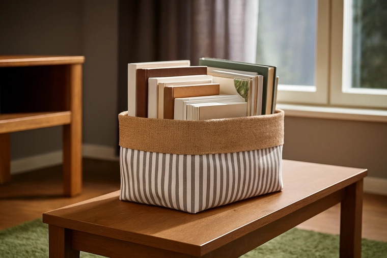 Perfect pentru cărți, textile și jucării