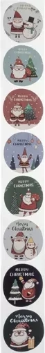 8 motive de Crăciun cu inscripția „Merry Christmas”