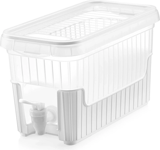 Dozator de băuturi cu robinet, 4,5 l, din plastic