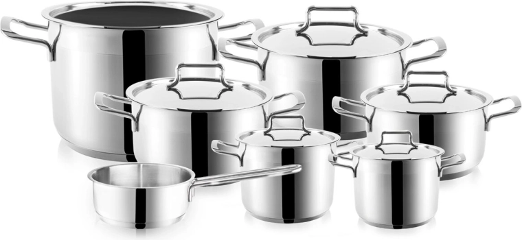 Set de oale din inox Orion Anett - 12 piese