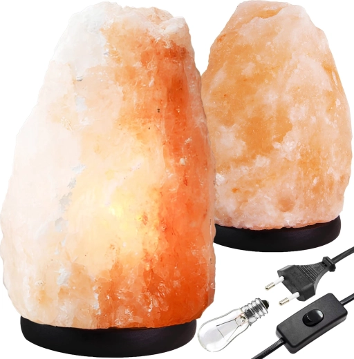 Lampă decorativă de sare himalayană