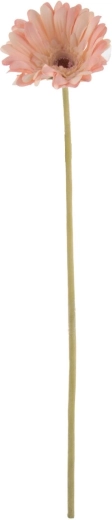 Floare artificială gerbera roz 61 cm