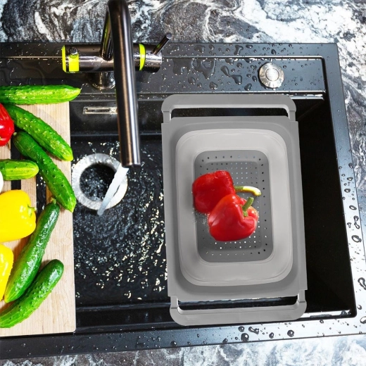 Mânere extensibile pentru utilizare deasupra chiuvetei