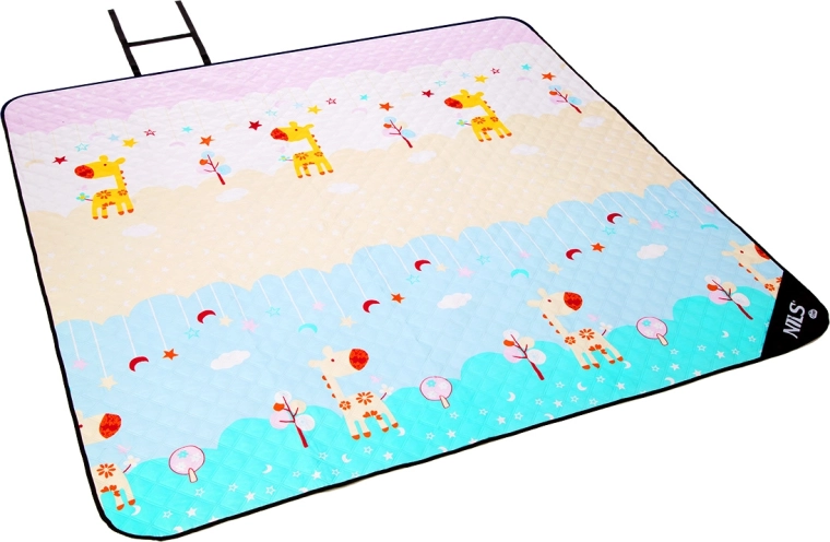 Pătură de picnic NILS Camp Girafă 200 × 195 cm