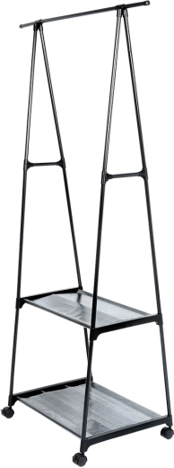 Construcție metalică stabilă, de culoare neagră