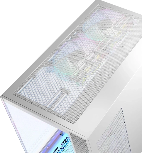 Răcire puternică: 5× ARGB + controller