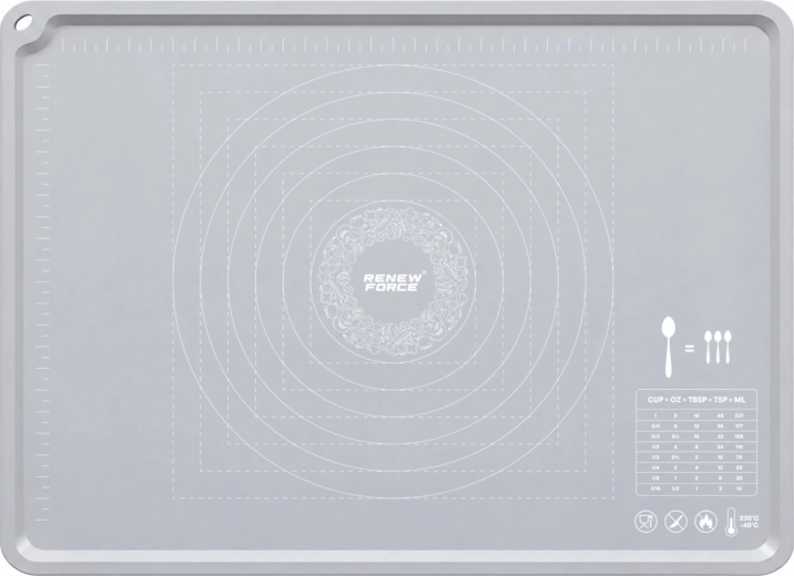 Covoraș din silicon pentru aluat Renew Force 70 × 50 cm