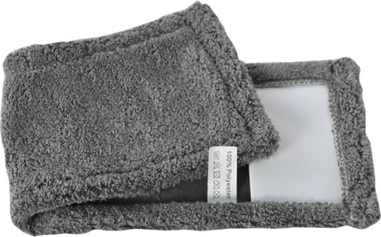 Cap de rezervă pentru mop plat TORO, gri, microfibră 42,5 × 13,5 cm
