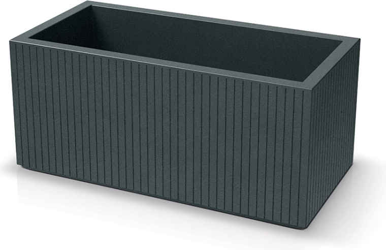 Ghiveci Prosperplast Coro case 80 cm, grafit