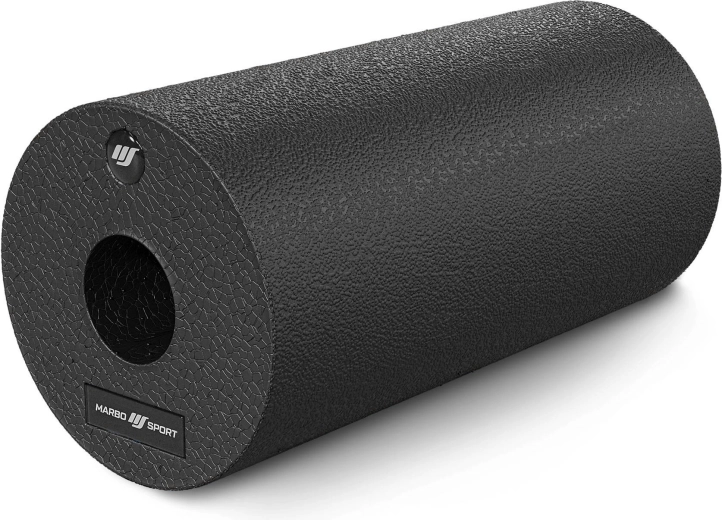 Rolă de masaj 30 cm neagră MARBO