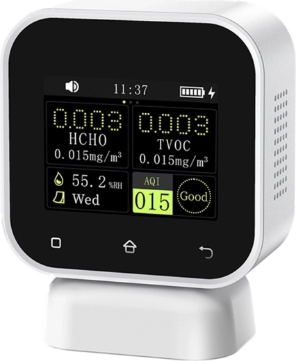 Monitor calitate aer interior FNIRSI SFD-02 4 în 1 cu detecție formaldehidă