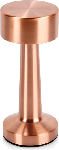 Lampă de masă LED cupru, 21 cm