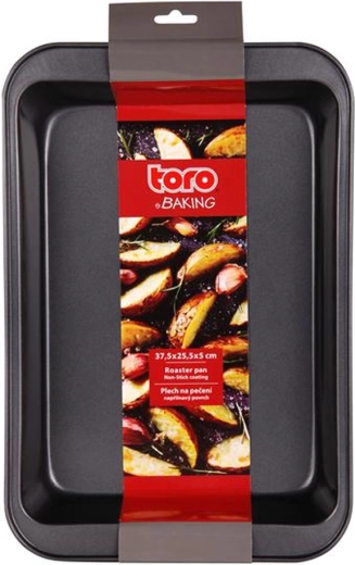 Tavă de copt Toro din oțel carbon cu suprafață antiaderentă 37,5 × 25,5 cm