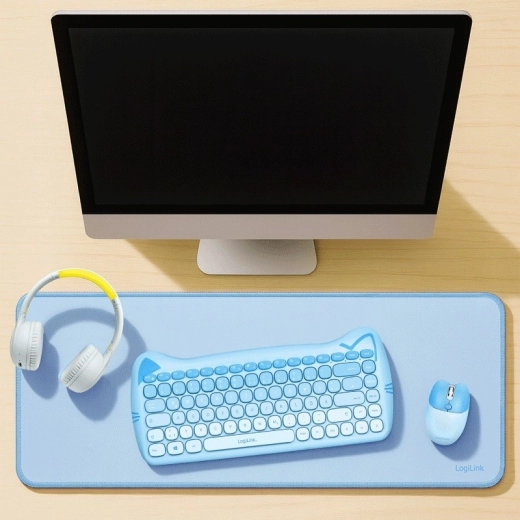 Spațiu XXL pentru tastatură și mouse