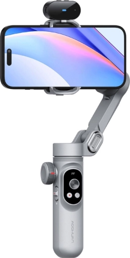 6 moduri de filmare și display OLED pentru setări rapide