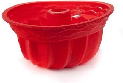 Formă din silicon pentru guguluf CULINARIA roșie, 24 cm