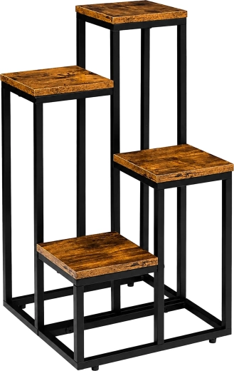 Suport pentru flori, metalic, 4 niveluri, 68 cm - 1 bucată
