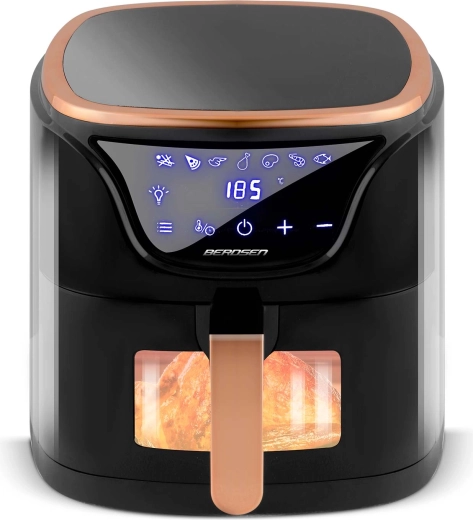 Control tactil, fereastră și lumină LED