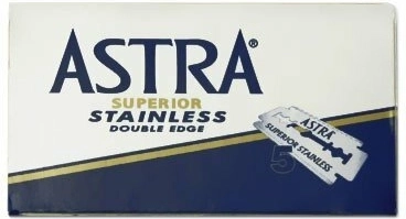 Astra Superior lame de ras duble, de rezervă, 5 buc.