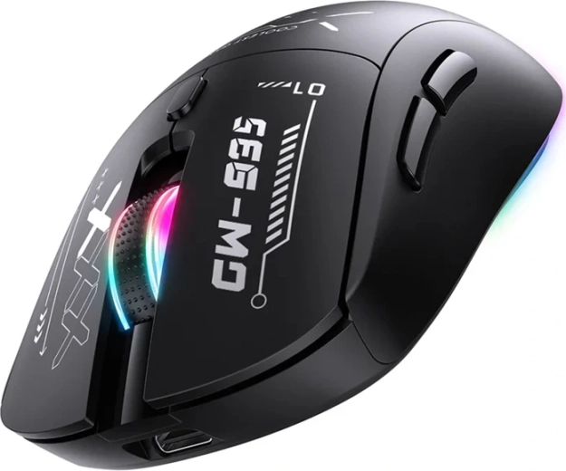 Mouse de gaming ONIKUMA CW953 wireless și cu cablu, RGB, 12800 DPI (negru)
