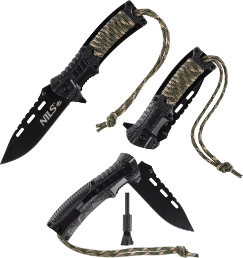 Paracord, amnar și fluier pentru supraviețuire