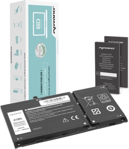 Baterie Movano JK6Y6 pentru Dell Latitude și Inspiron 3600 mAh (41 Wh)