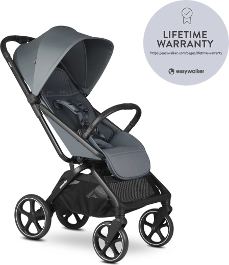 Easywalker cărucior sport Rockey L Smooth Grey